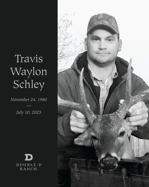 It is with profound sadness and heavy hearts that we share the devastating news of the sudden and tragic passing of Travis Schley, beloved husband of our dear Kristen Schley. Travis was more than just a member of the Double D Ranch community