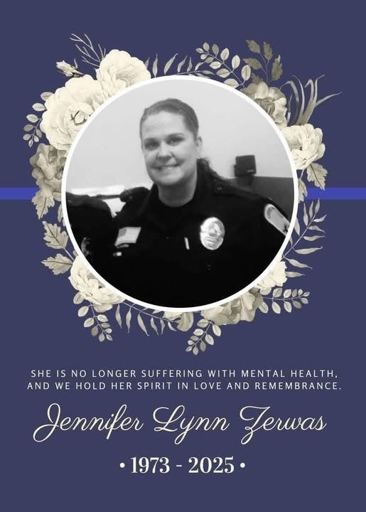 Today, we mourn the heartbreaking loss of another law enforcement officer — Jennifer Lynn — to PTSD.