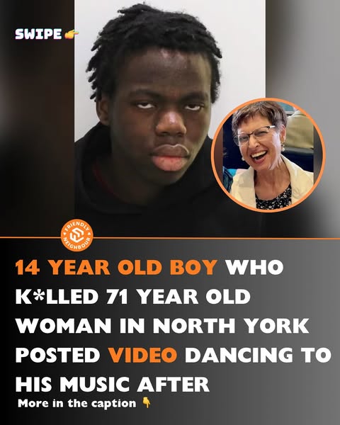 Tragedy in North York: 14-Year-Old Boy Identified After Fatal Incident That Claimed the Life of a 71-Year-Old Woman